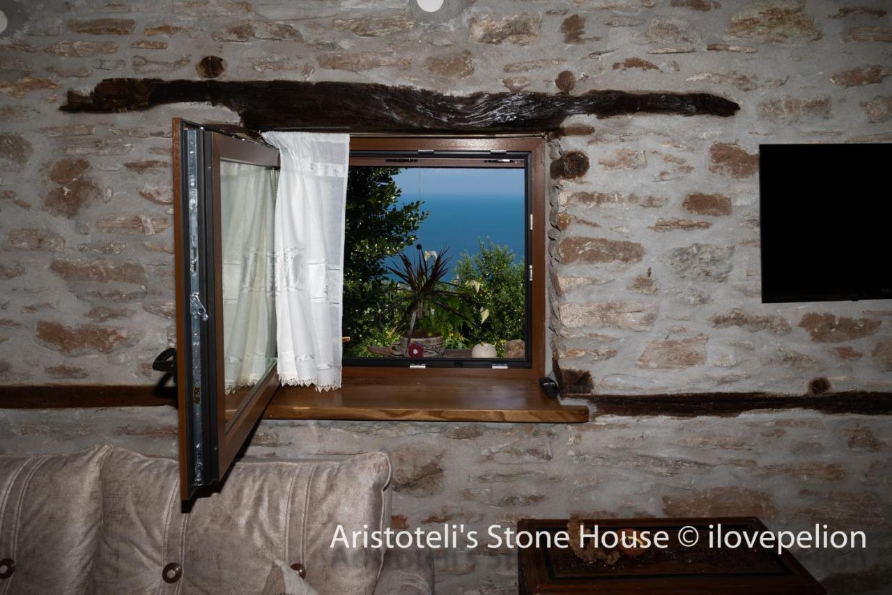 Aristoteli'S Stone House Makrirrákhi エクステリア 写真
